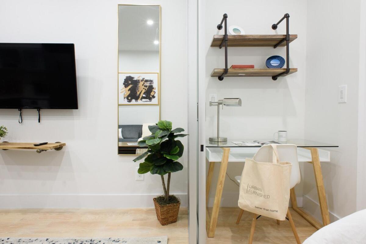 78-2d New Furnished 1br Wd Walk To Park Appartamento *